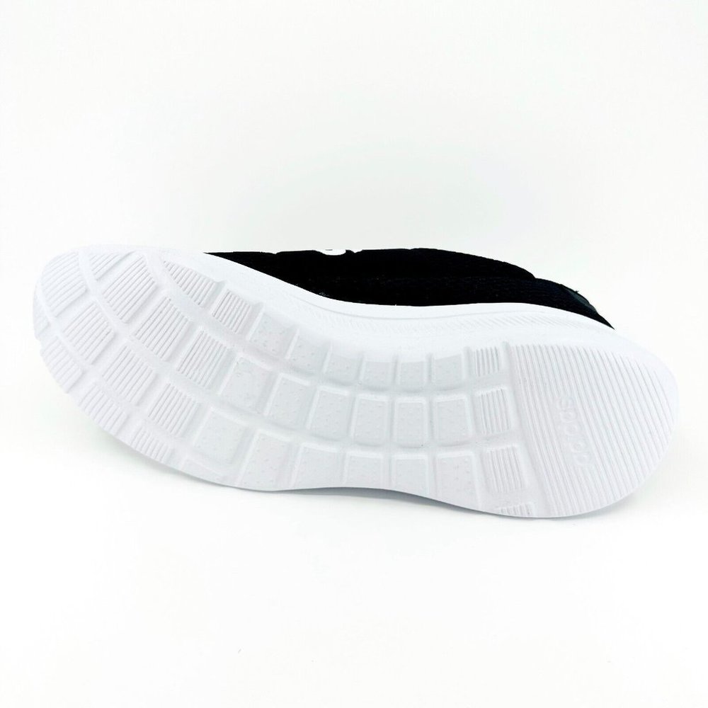 Adidas Lite Racer Adapt 4.0 Black White Mens Slip On Running Shoes H04343 - Picture 6 of 6